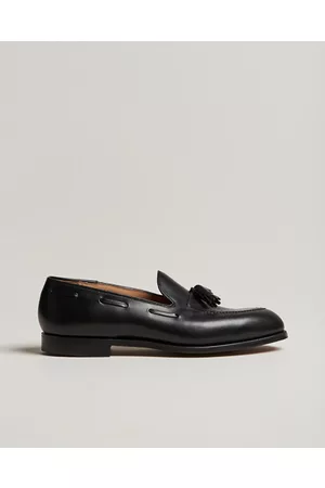 Crockett & Jones Miehet Loaferit - Cavendish 2 Tassel Loafer Black Calf