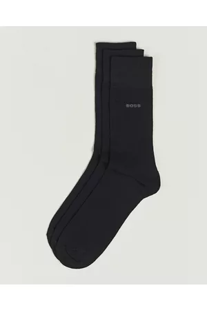 HUGO BOSS Miehet Sukat - 3-Pack RS Uni Socks Black