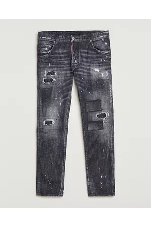 Dsquared2 Miehet Farkut - Skater Jeans Medium Black Wash