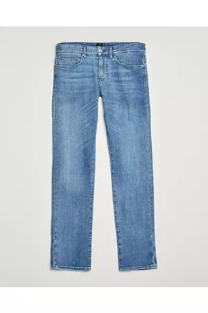 HUGO BOSS Miehet Farkut - Delaware3 Jeans Medium Blue
