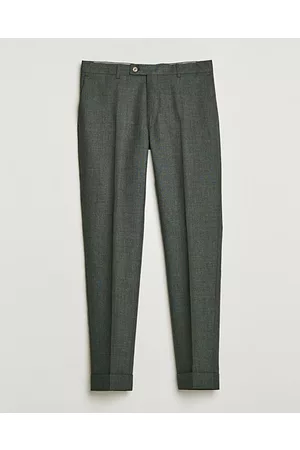 Morris Miehet Housut - Jack Tropical Suit Trousers Green