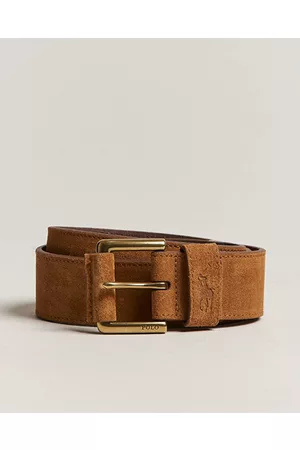 Ralph Lauren Miehet Vyöt - Suede Belt Tan