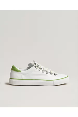 Diemme Miehet Tennarit - Marostica Low Sneaker White Nappa Lime