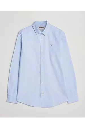 Barbour Miehet Bisnes - Tailored Fit Oxford 3 Shirt Sky Blue