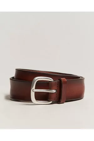 Orciani Vachetta Soft Leather Belt 3,5 cm Brown