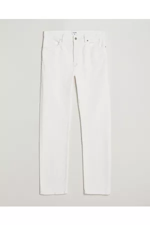 Filippa K Miehet Suorat Farkut - Classic Straight Jeans Washed White