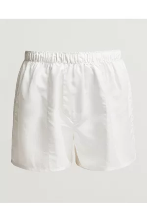 CDLP Miehet Bokserit - Woven Classic Boxer Shorts White
