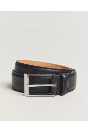 Tiger of Sweden Miehet Vyöt - Helmi Leather 3,5 cm Belt Black