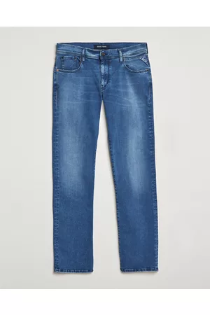 Replay Miehet Farkut - Sartoriale Regular Fit Hyperflex Jeans Medium Blue