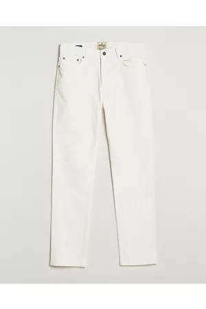 Morris Miehet Farkut - Jermyn Cotton Jeans Off White