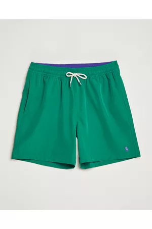 Ralph Lauren Miehet Bokserit - Recyceled Traveler Boxer Swimshorts Primary Green