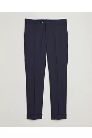 Morris Miehet Housut - Prestige Suit Trousers Navy