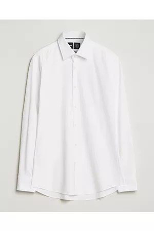 HUGO BOSS Miehet Kauluspaidat - Hank 4-Way Stretch Shirt White
