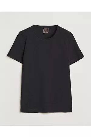 Oscar Jacobson Miehet T-paidat - Kyran Cotton T-shirt S-S Black