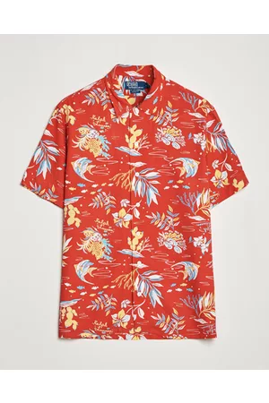 Ralph Lauren Miehet Lyhythihaiset - Printed Flower Short Sleeve Shirt Sun Sand Surf