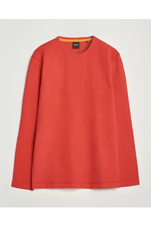 HUGO BOSS Miehet Neulepaidat - Tempesto Sweater Bright Red