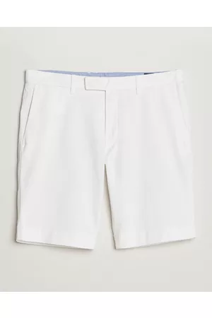 Ralph Lauren Miehet Shortsit - Tailored Slim Fit Shorts White
