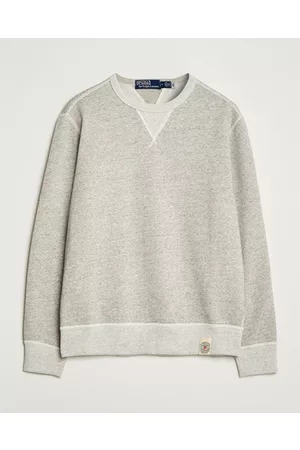 Ralph Lauren Miehet Collegepaidat - Vintage Fleece Crew Neck Sweatshirt Loft Heather