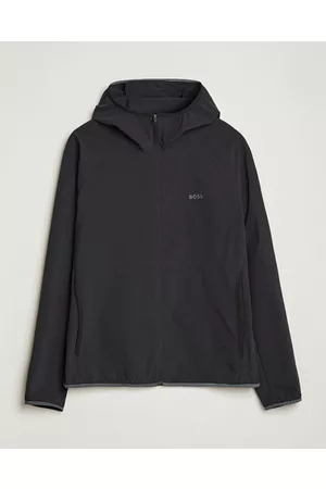 HUGO BOSS Miehet Päällystakit - Cush Shell Hoodie Jacket Black