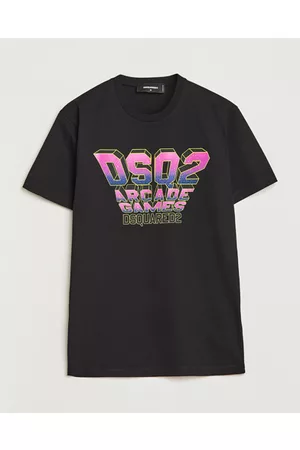 Dsquared2 Miehet T-paidat - Cool Fit Logo Tee Black