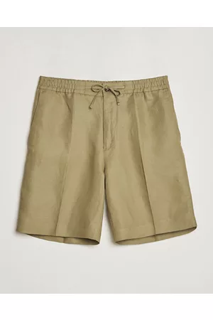 J Lindeberg Miehet Shortsit - Baron Tencel/Linen Shorts Aloe