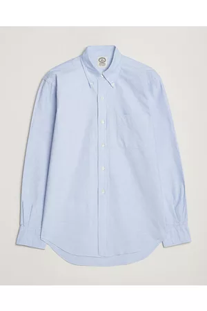 Kamakura Miehet Bisnes - Vintage Ivy Oxford Button Down Shirt Light Blue