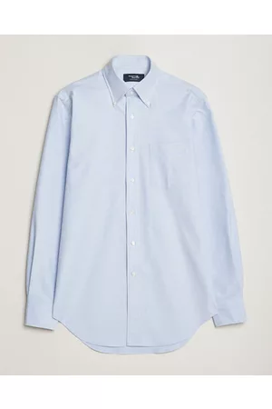Kamakura Miehet Bisnes - Slim Fit Oxford BD Shirt Light Blue