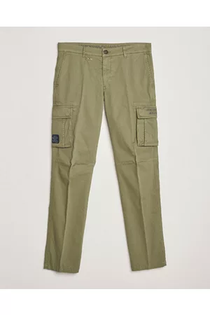Aeronautica Militare Miehet Reisitaskuhousut - Cotton Cargo Pants Green
