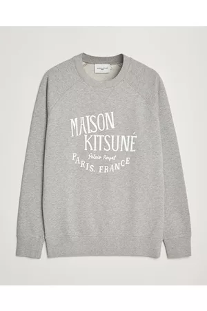 Maison Kitsuné Miehet Collegepaidat - Palais Royal Classic Sweatshirt Grey Melange