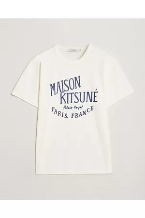 Maison Kitsuné Miehet T-paidat - Palais Royal Classic T-Shirt Latte