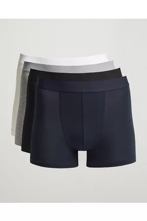 Bread & Boxers 4-Pack Boxer Brief White/Black/Grey/Navy