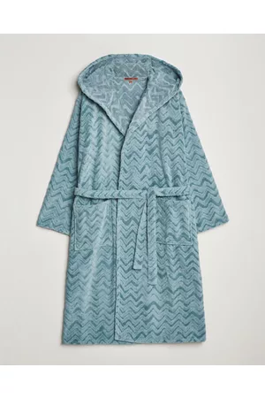 Missoni Rex Bathrobe Light Blue