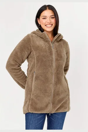 Cellbes Kodikas fleece-takki hupulla