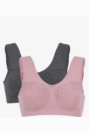 Cellbes Soft-rintaliivi kirjailulla Lily 2 kpl/pakkaus