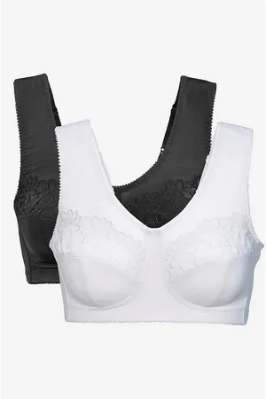 Cellbes Soft-rintaliivi kirjailulla Lily 2 kpl/pakkaus