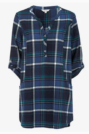 Cellbes Tunika flanellista taskuilla