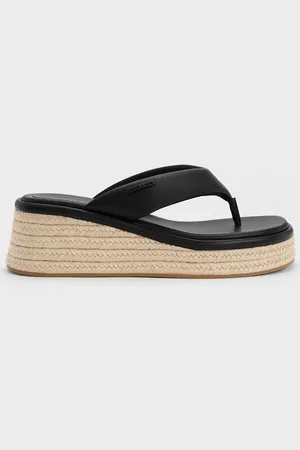 CHARLES & KEITH Espadrille Thong Sandals