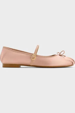 CHARLES & KEITH Emiko Satin Bow Mary Jane Flats