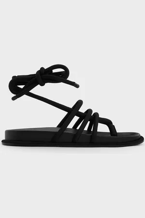 CHARLES & KEITH Toni Tubular Tie-Around Sandals