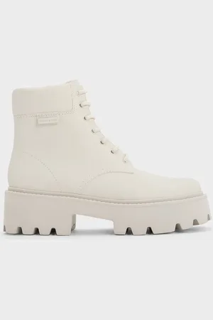 CHARLES & KEITH Ripley Ridged Sole Ankle Boots