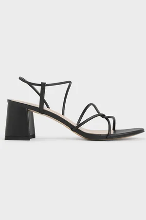 CHARLES & KEITH Meadow Strappy Block Heel Sandals