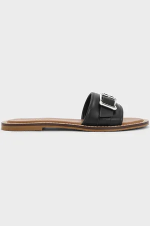 CHARLES & KEITH Anita Buckled Slide Sandals