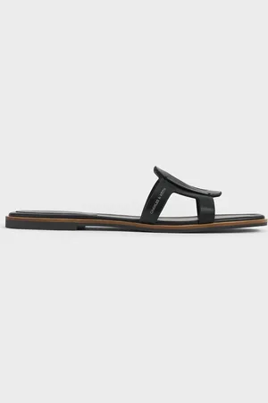 CHARLES & KEITH Easley Cut-Out Slide Sandals