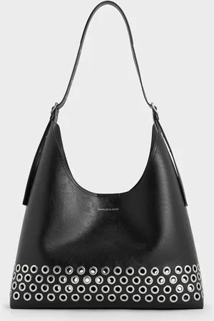 CHARLES & KEITH Liv Grommet Hobo Bag