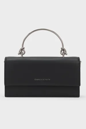 CHARLES & KEITH Kristine Sculptural-Handle Long Wallet