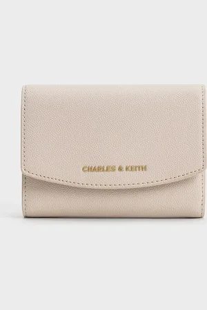 CHARLES & KEITH Briony Curved Flap Wallet