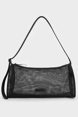 CHARLES & KEITH Mesh Elongated Shoulder Bag