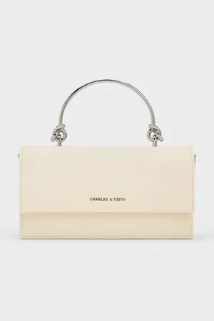 CHARLES & KEITH Kristine Sculptural-Handle Long Wallet