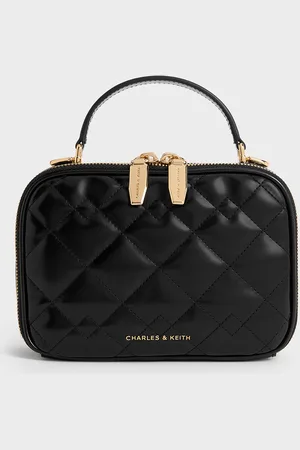 CHARLES & KEITH Duo Quilted Vanity Bag