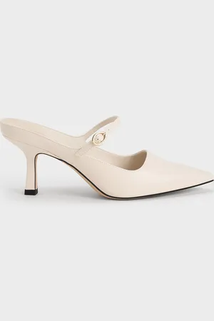 CHARLES & KEITH Roxane Mary Jane Heeled Mules
